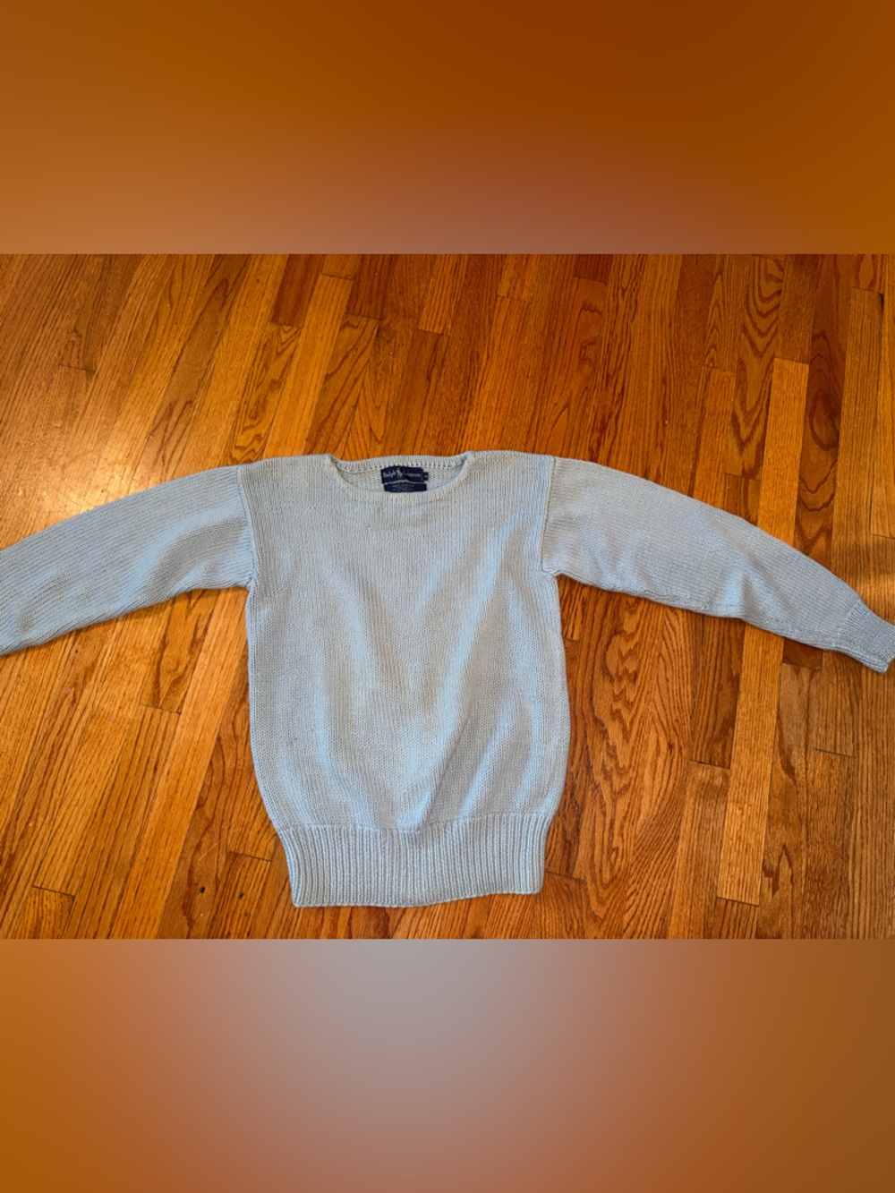 Vintage Ralph Lauren Light Blue Crewneck Sweater